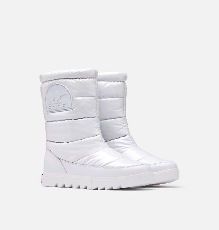 Sorel Dam Vinterkängor Vita - Joan Of Arctic™ Next Lite Mid Puffy Låga - EYX-829457